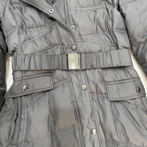 Moda International Long Puffer Coat - Picture 8 of 12